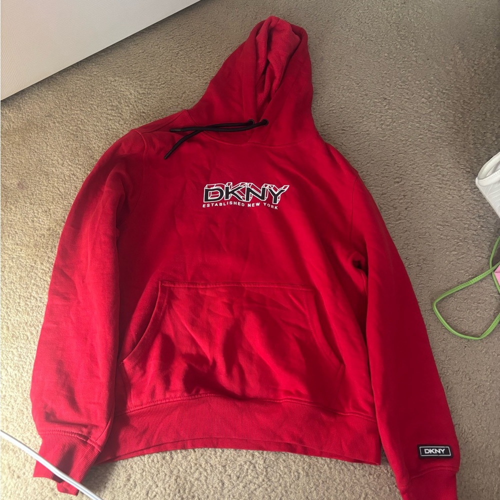 DKNY Vibrant Red Sweatshirt